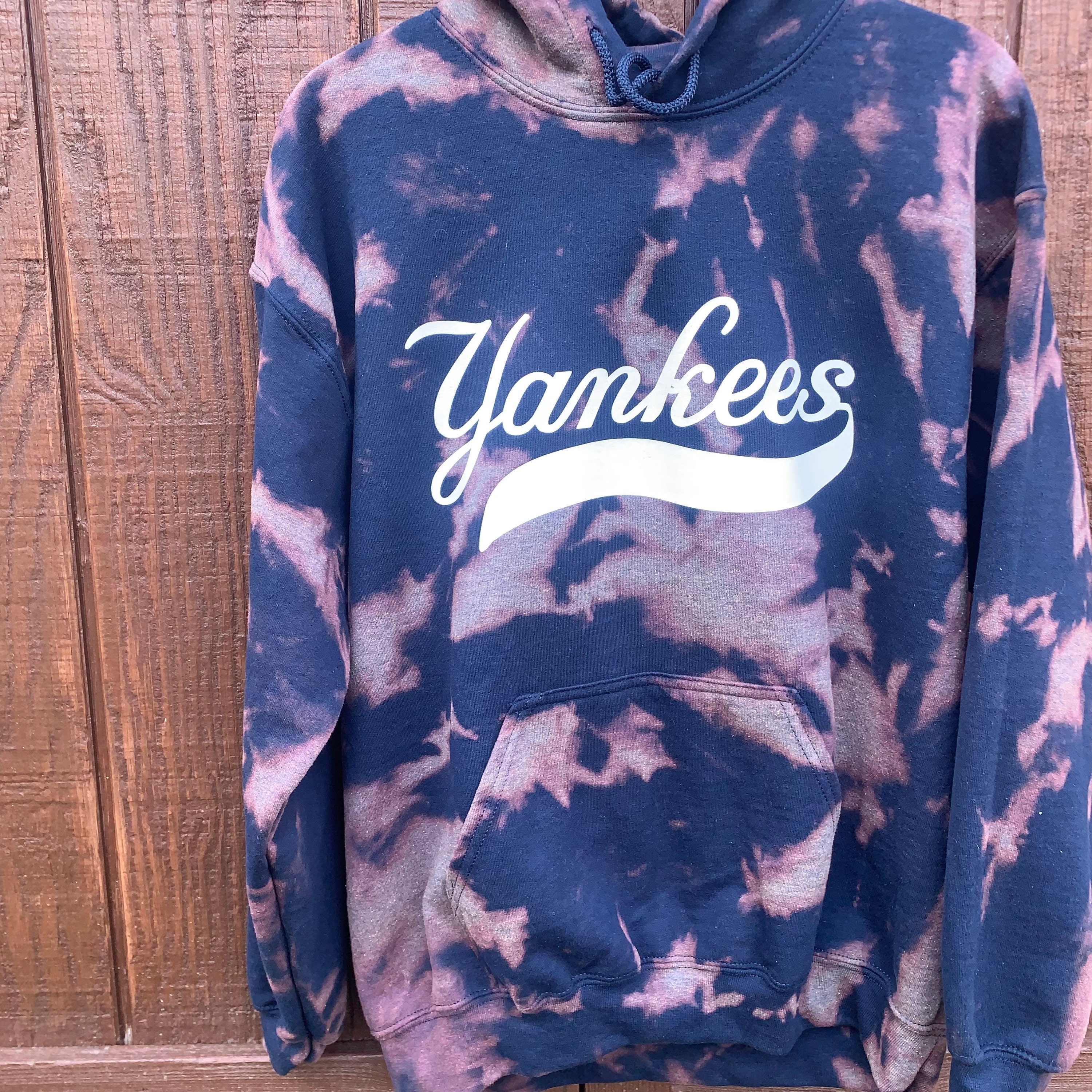 MLB Classic Monogram Rainbow Hoodie Bag New York Yankees