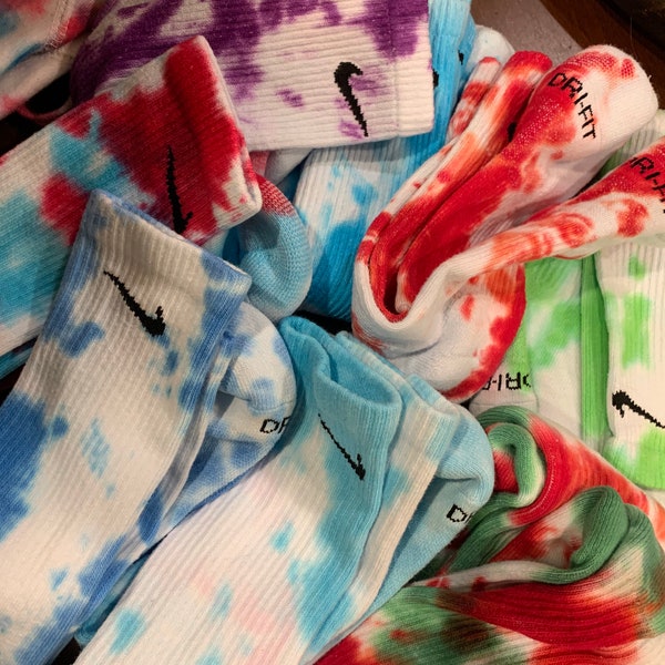 womens tie dye nike socks