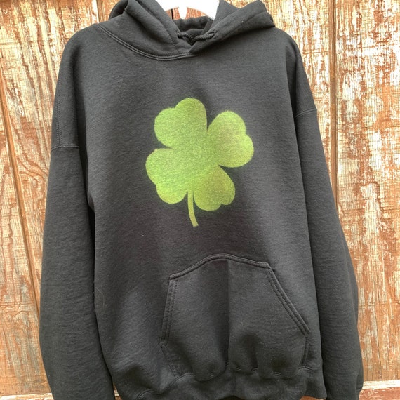 Shamrock Sweatshirt Shamrock Hoodie St. Patrick s Etsy Canada