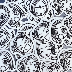 Hachi Sticker Pack - Die Cut Sticker - Nana Komatsu - Anime Stickers - Nana Anime - Gift for Her/Gift for Him