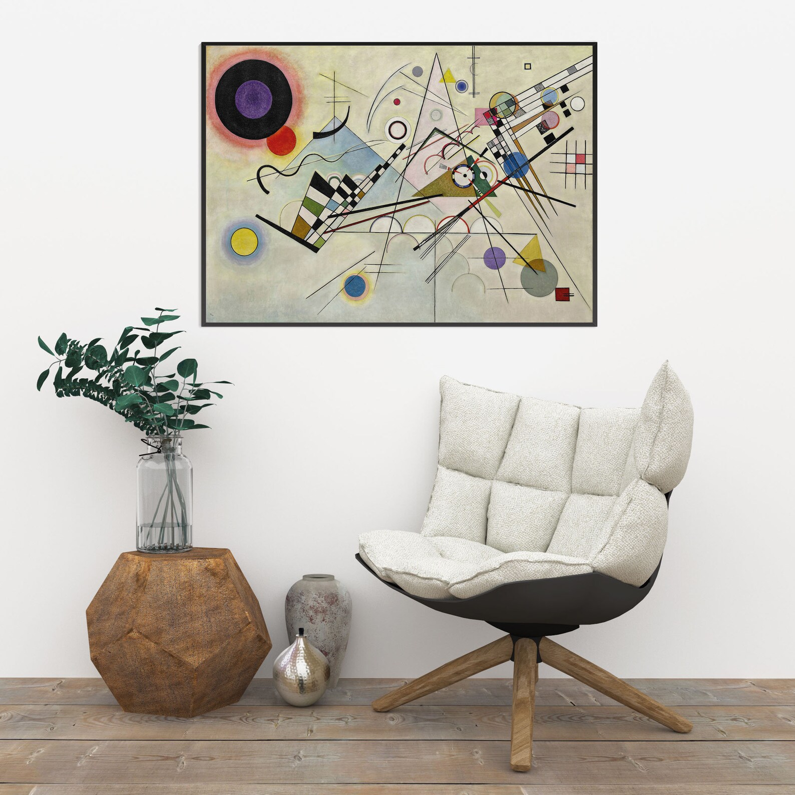 Wassily Kandinsky Poster Composition 8 1913 Printable Wall Etsy