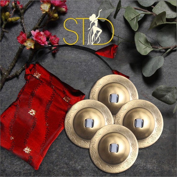 Belly dancing cymbals deals