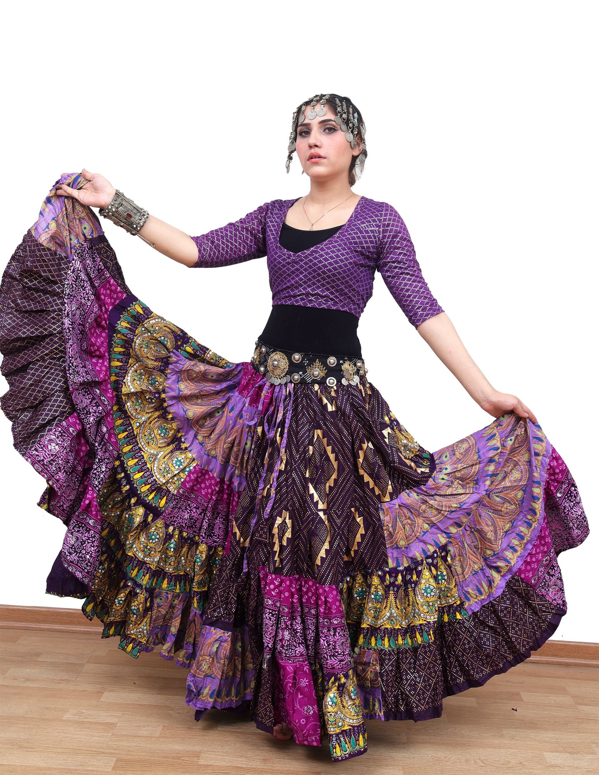 Popolana Vestito Da Zingara Per Carnevale Costumi Carnevale