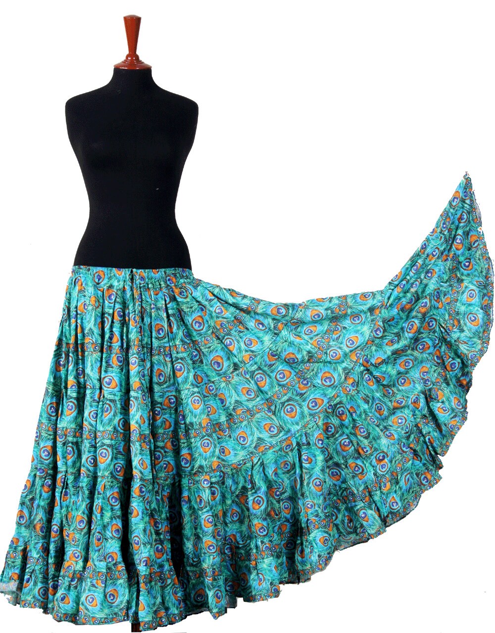 Tribal Bellydance Digital print skirt 100 Cotton 25 Yards 35 Etsy España