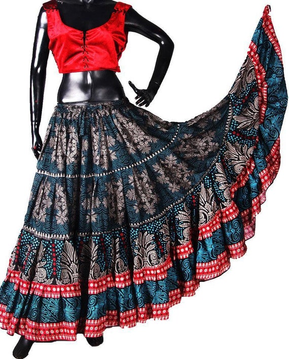 ベリーダンス ジプシースカート 25ヤード ats トライバルフュージョン トライバルベリーダンススカート - 25ヤード＆35ヤード、ATS