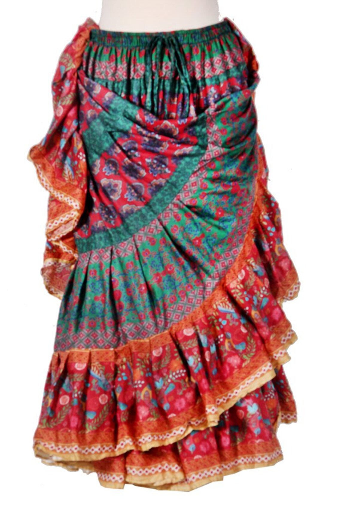 Tribal Bellydance Digital print skirt 100 Cotton 25 Yards 35 Etsy