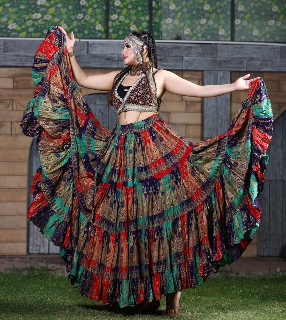 Tie dye cheap dance skirt