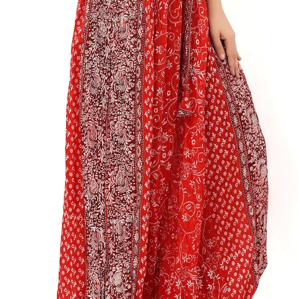 Tribal Bellydance Block print Maharani Bloomer Harem pant cotton