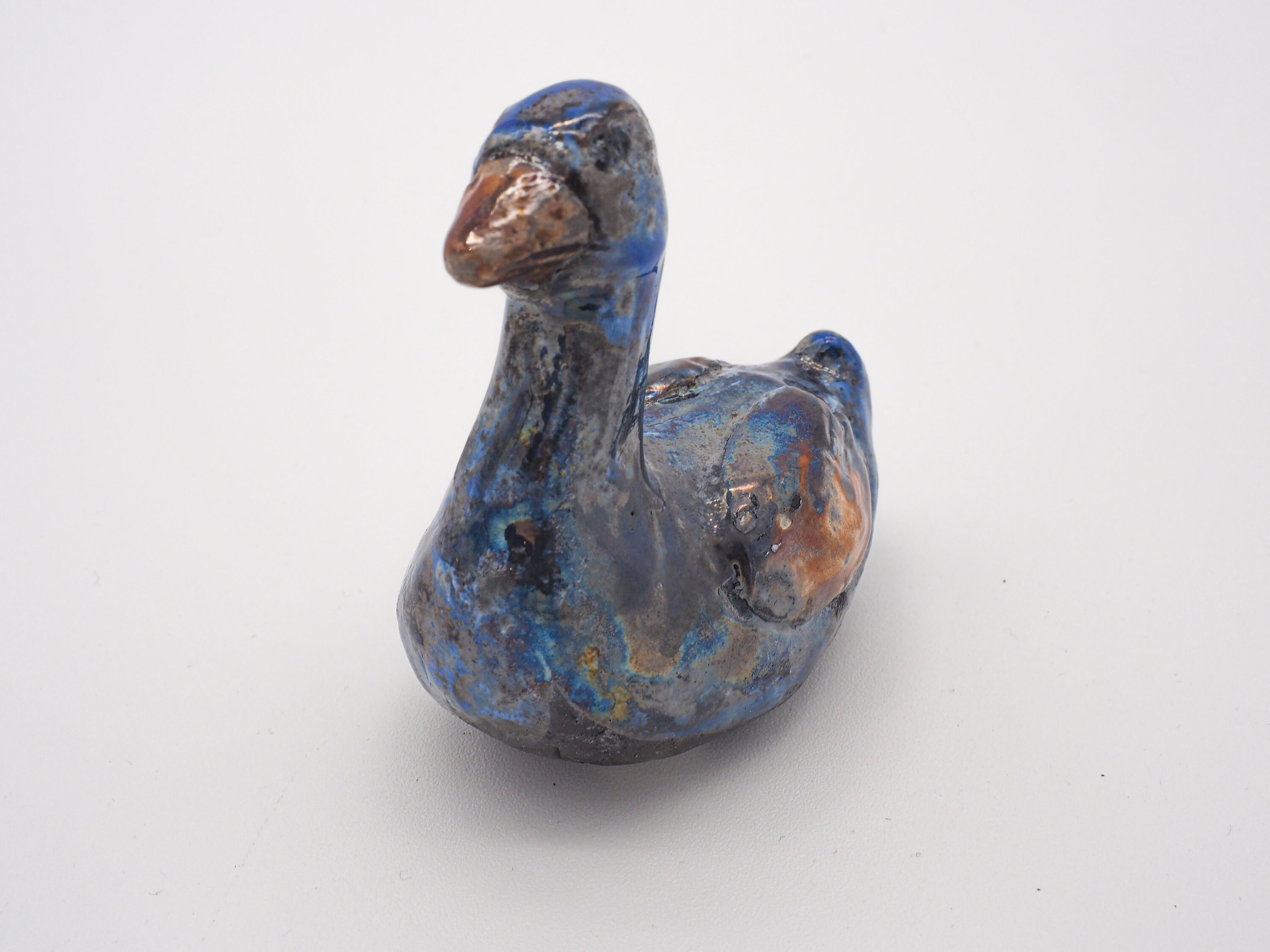 Collectible Goose Whistle in Raku Ceramic Freestanding Etsy