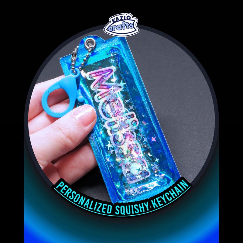 Squishy Keychain - Etsy
