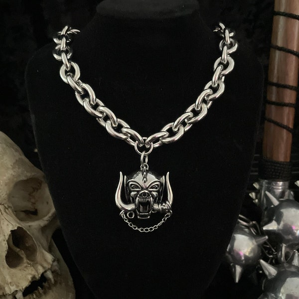 Stainless steel Motörhead chain