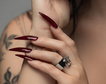 Bondage, o- ring, (silver/ gold)