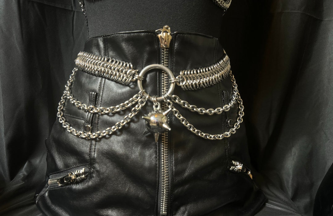 Chainmail flail belt