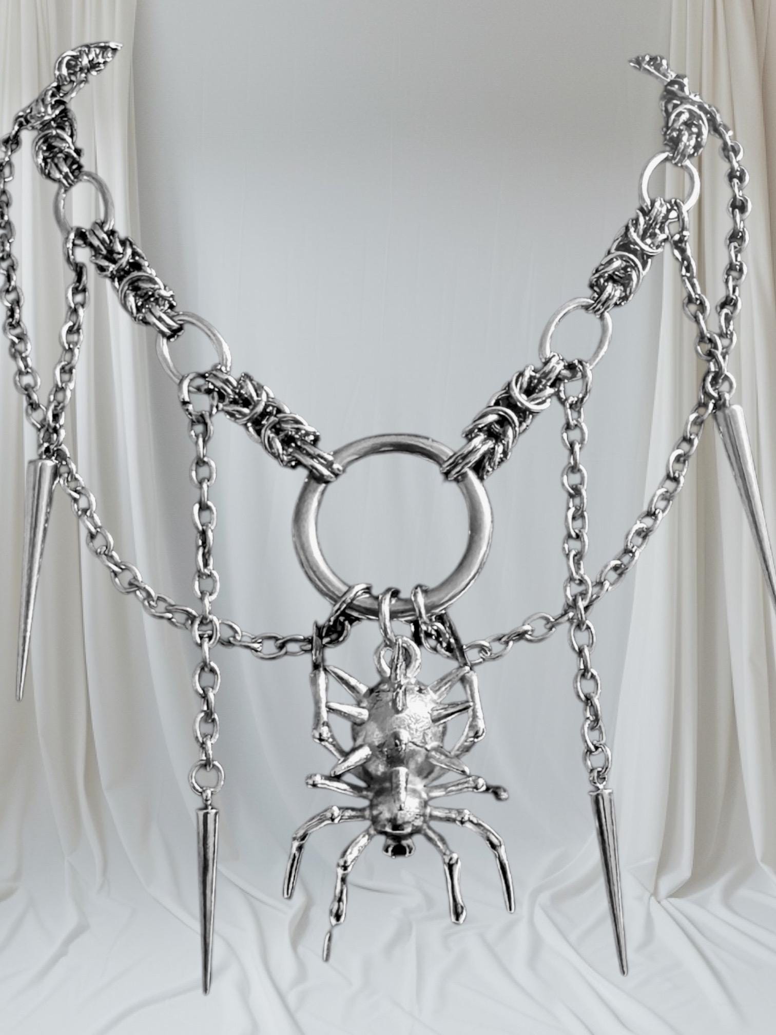 Spiked Spider Chainmaille - Etsy