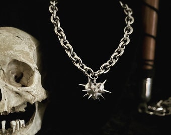 Chunky Heart morning star chain