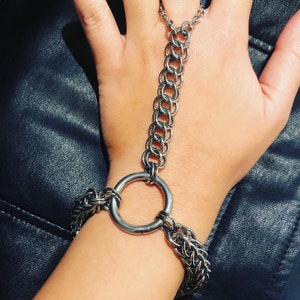 Chainmaille bracelet stainless steel