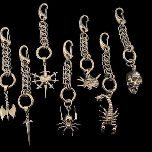Large keychain, bag chain, chain accesory