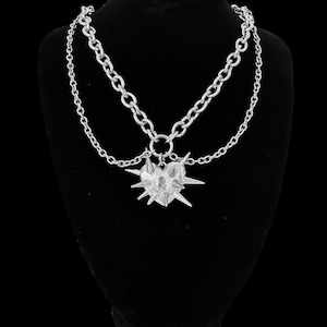 Spikey Heart chain