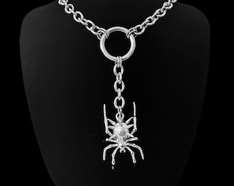 Collar de anillo de araña