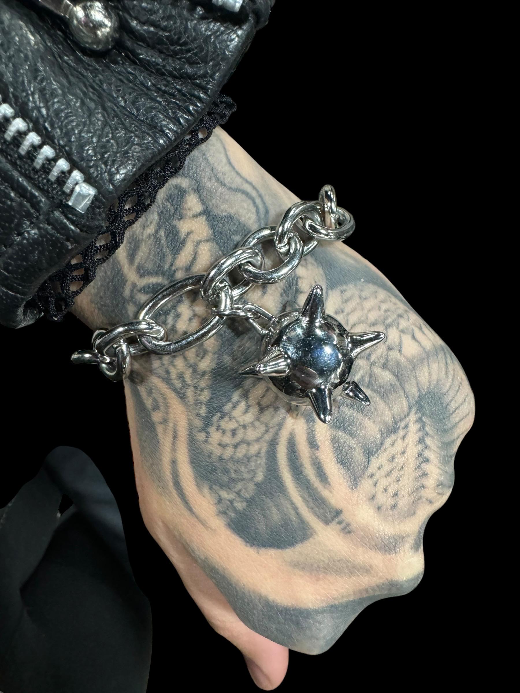 Goth Chunky Bracelet - Etsy