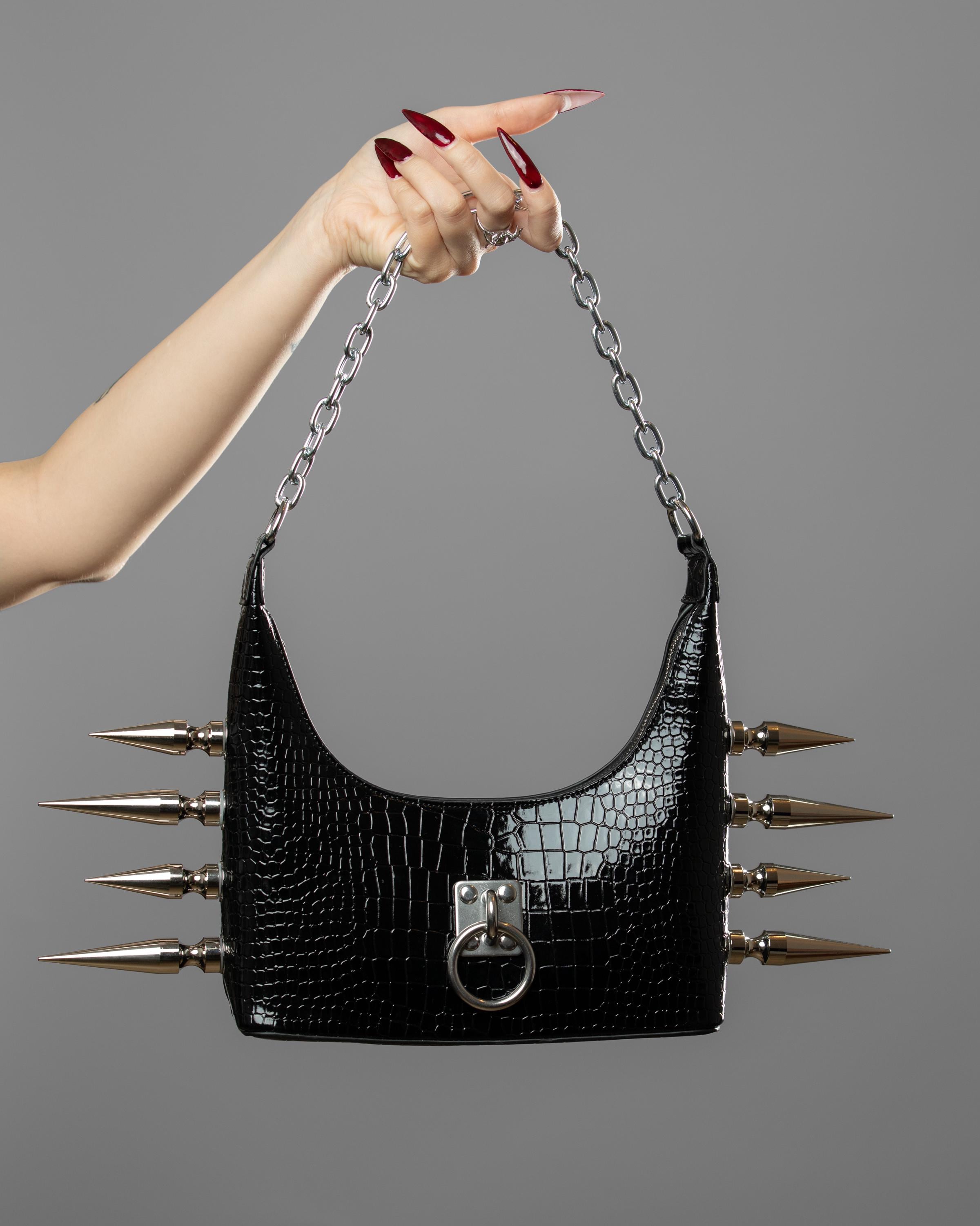 Spiked Metallic Purse - Etsy