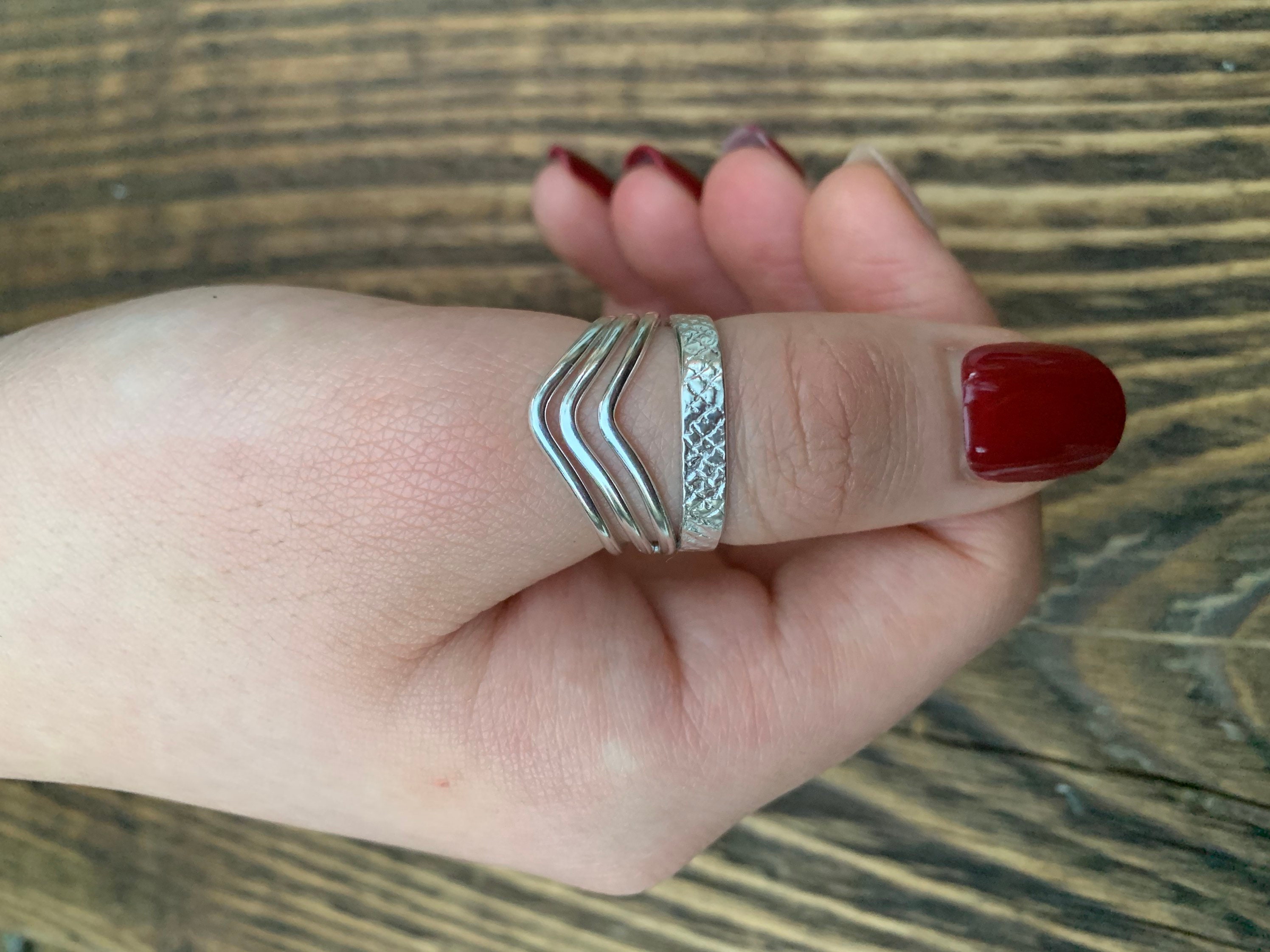 Anillos de plata para dedo pulgar sale