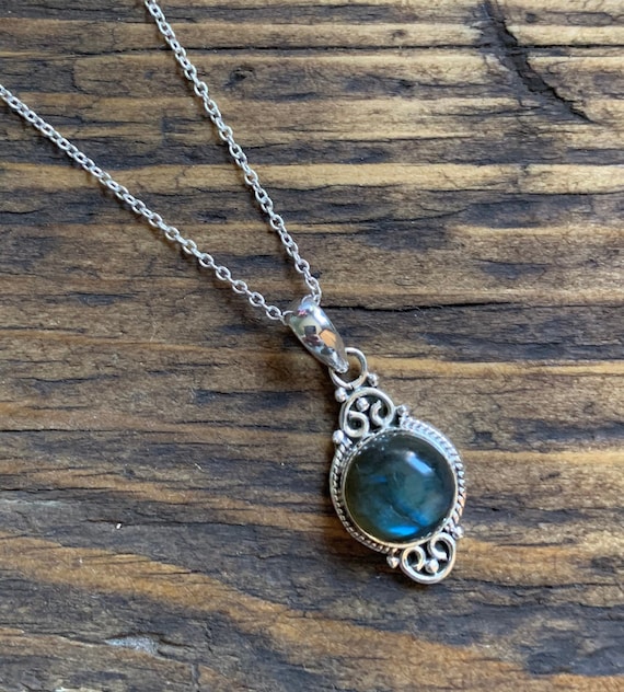 Moonstone on sale pendant etsy
