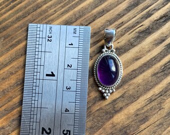 Jeweloporium Collana in argento con occhio di tigre marrone, ciondolo