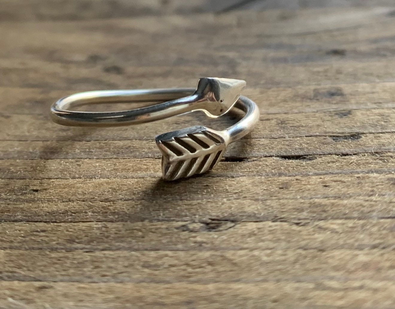 Wrap-Around Arrow Ring