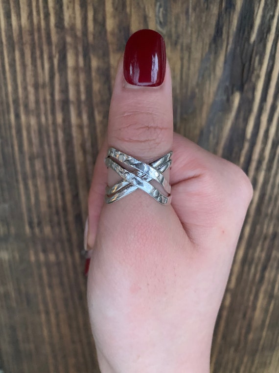 Sterling Silver Ankh Ring, Religious Ring, Cross Ring, Silver Ring | eBay