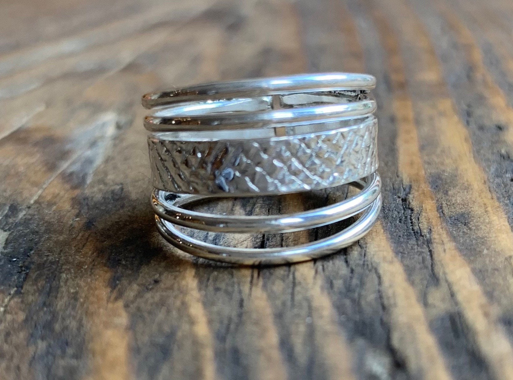 Thumb ring, Statement silver ring, Adjustable silver ring, chunky ring, index ring, Boho ring, Christmas gift