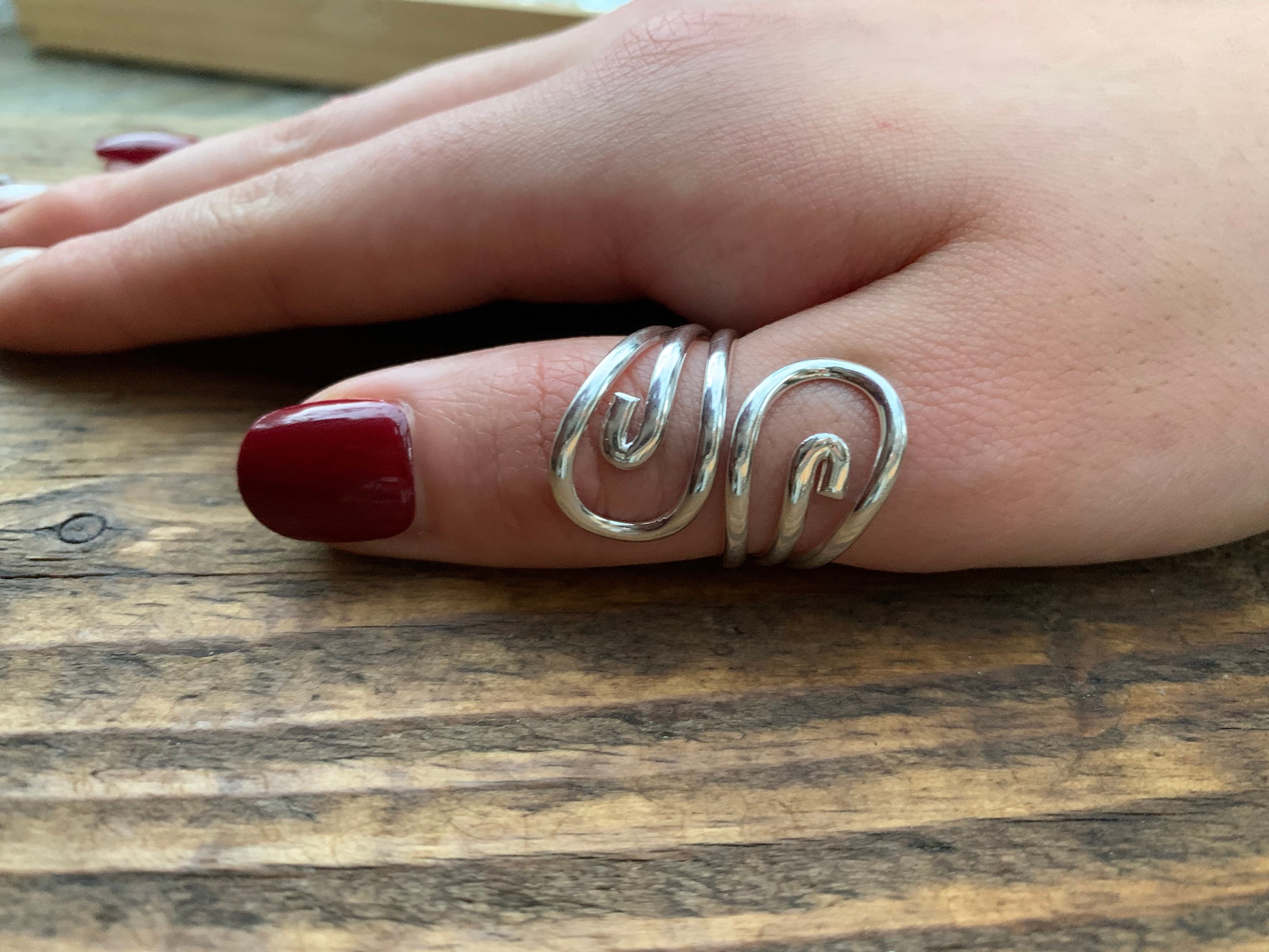 【STING925】 Indica Wrap Ring 스팅925
