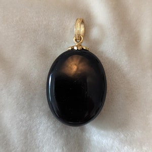 Victorian Onyx 18k Locket
