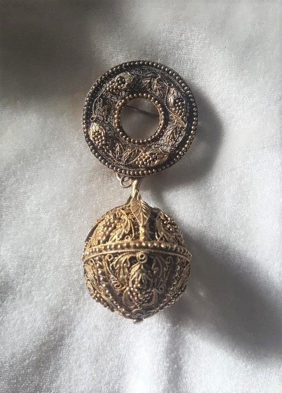 An Incredible Find! 19th Century Silver Pomander … - image 1