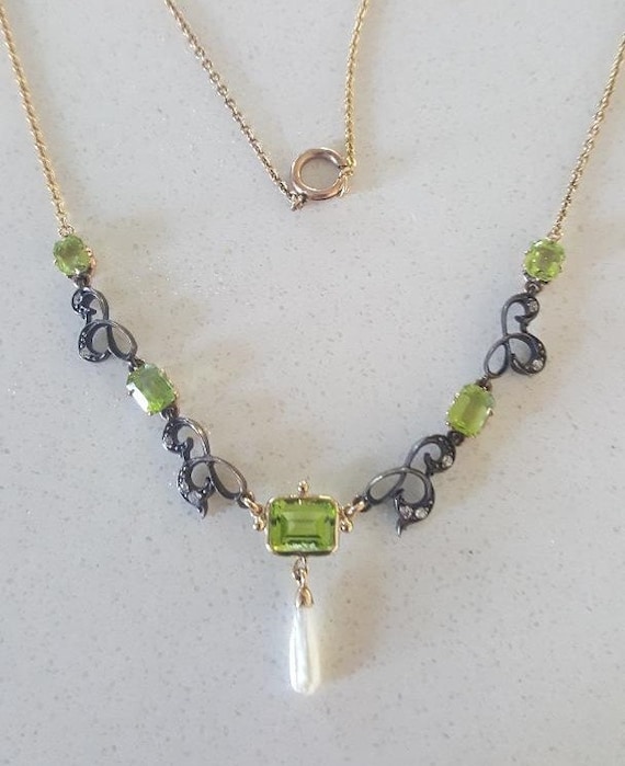 Epoch necklace sale and earring set