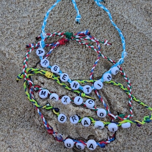 WM-Fußkettchen/Fußball-Fußkettchen/WM Schmuck/America 250 Schmuck/4. Juli Fußkettchen/USA Fußkettchen/FIFA Fußkettchen/FIFA Armband