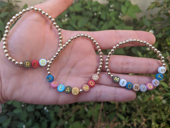 Taylor Summer Clay Beads Set Jewelry Friendship Bracelet Bohemian Layering  Beach 1989 Bracelets Swift Inspired Bracelet