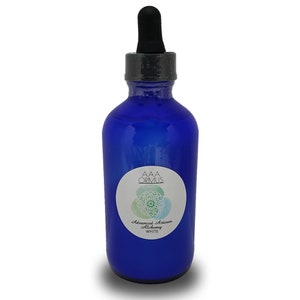 ORMUS - White Liquid - Monoatomic Gold Ormus - Liquid Gold - Manna - 4 oz Glass Bottle