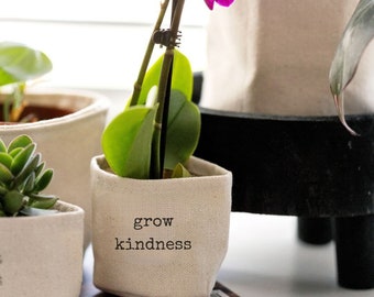 Grow Kindness 2" succulent planter | ADD PLANT