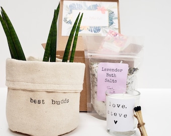 Best friend gift box | PLANT NOT INCLUDED | thinking of you gift box | Care package for her | Quarantine gift box