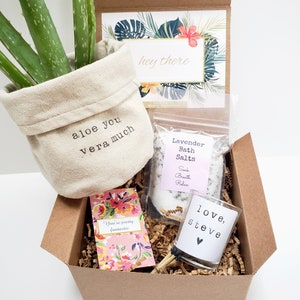 Coffret cadeau Fête des Mères | Aloe vera beaucoup | PLANTE NON INCLUS