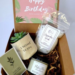 I beleaf in you 2" gift box | PLANT INCLUDED | Happy Birthday gift box | Best friend gift box | gift for her | care package gift box