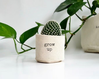 Grow up 2" succulent planter | ADD PLANT