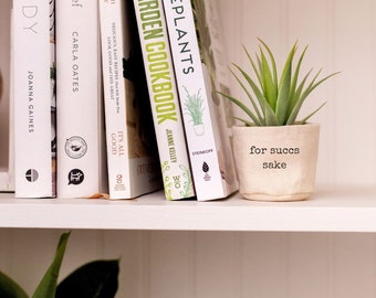 For Succs Sake 2" succulent planter | ADD PLANT