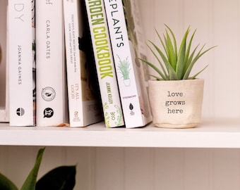 love grows here 2" succulent planter | ADD PLANT