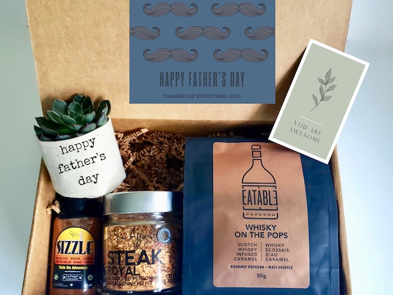 Father's Day Gift Box | 2" PLANT INCLUDED | Gift box for him | 2" happy father's day