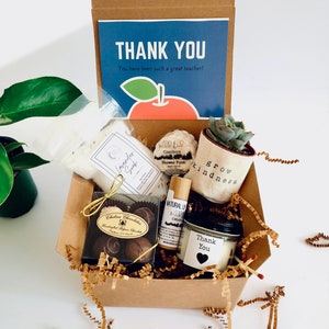 Teacher Care Package | PLANT INCLUDED  | Gift for Teacher