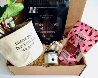 Teacher Care Package | PLANT OPTIONAL  | Gift for Teacher | Thank you for helping me grow