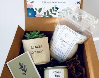 little friend 2" planter gift box | PLANT INCLUDED | Thank you gift box