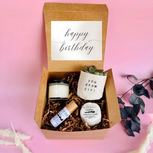 Self Care Box - Happy Birthday, Thinking of You, Hygge Gift Box, Thank You Gift, Thank You Gift for Friend, Teacher, Coworker